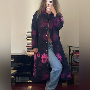 Rachel Comey x Target long floral padded coat